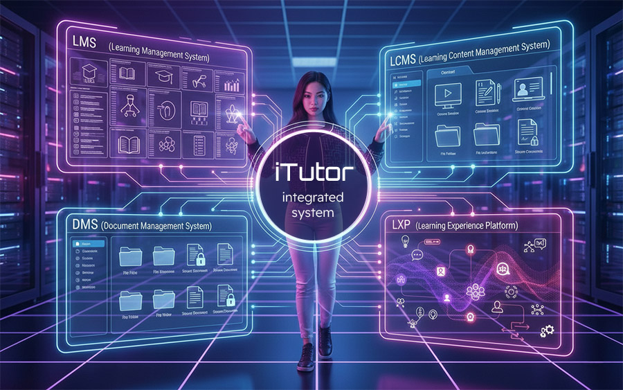 The Benefits of Integrating LMS, LCMS, DMS, and LXP into One System